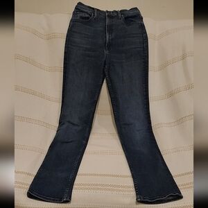 MOTHER Dark Indigo Flare Jeans